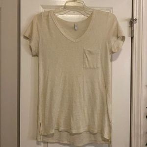 linen pocket tee!